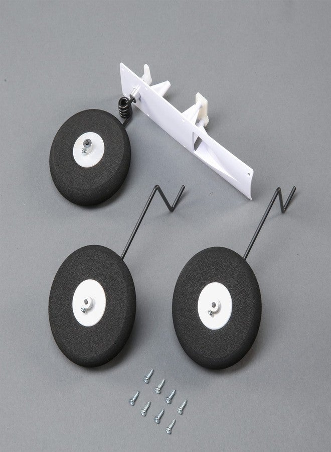 مجموعة عجلات الهبوط E-flite Habu STS EFL01554، عجلات الهبوط، عجلات الهبوط القابلة للسحب، وملحقاتها